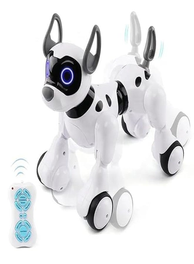 EXOMOON Remote Control Robot Dog | Smart Dancing RC Pet Toy for Kids Ages 3-10+ | Interactive Mini Puppy That Imitates Animal Sounds & Moves - Image 4